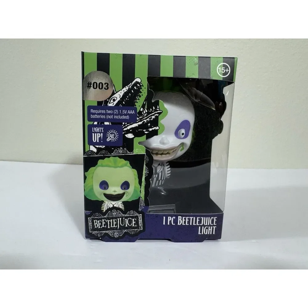 BEETLEJUICE VINYL FIGURE LIGHT 003 LIGHTS UP PALADONE HORROR SERIES 1 NEW IN BOX